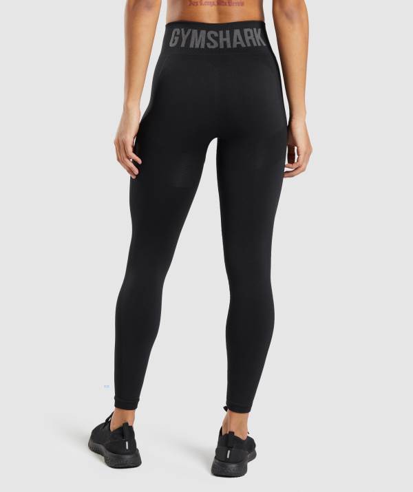 Damske Legíny Gymshark Flex High Waisted Čierne | MO0145367